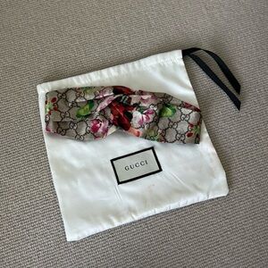 GUCCI SILK BLOOM HEADBAND